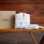 Organic Turkish Cotton Bathrobe & Slipper Set