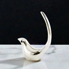 Silver Bird Ring Holder – Jewelry Organizer