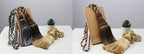 Handcrafted Braided Tassel Curtain Tiebacks – Color Options