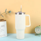 Stainless Steel Vacuum Insulated Tumbler with Lid & Straw