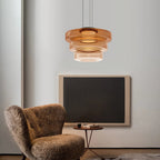 Bauhaus Layered Glass Pendant Light – Modern Ceiling Fixture