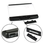Portable LED Book Reading Light – Black & White