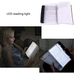 Portable LED Book Reading Light – Black & White