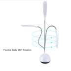 Mini Flexible LED Desk Lamp, 3xAAA Battery – White