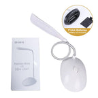 Mini Flexible LED Desk Lamp, 3xAAA Battery – White