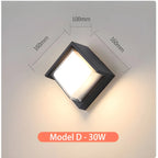 Outdoor LED Wall Light – Optional PIR Motion Sensor, IP65