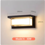 Outdoor LED Wall Light – Optional PIR Motion Sensor, IP65