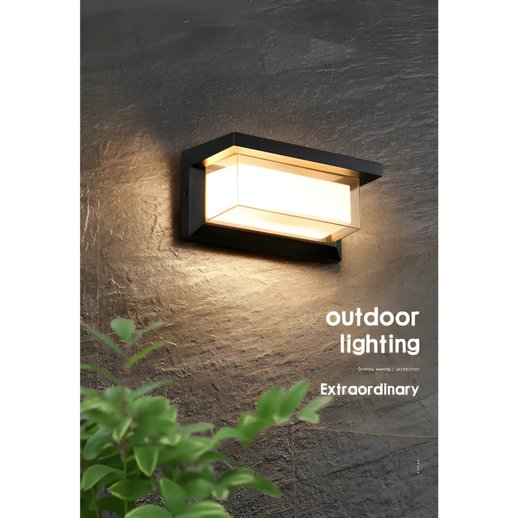 Outdoor LED Wall Light – Optional PIR Motion Sensor, IP65