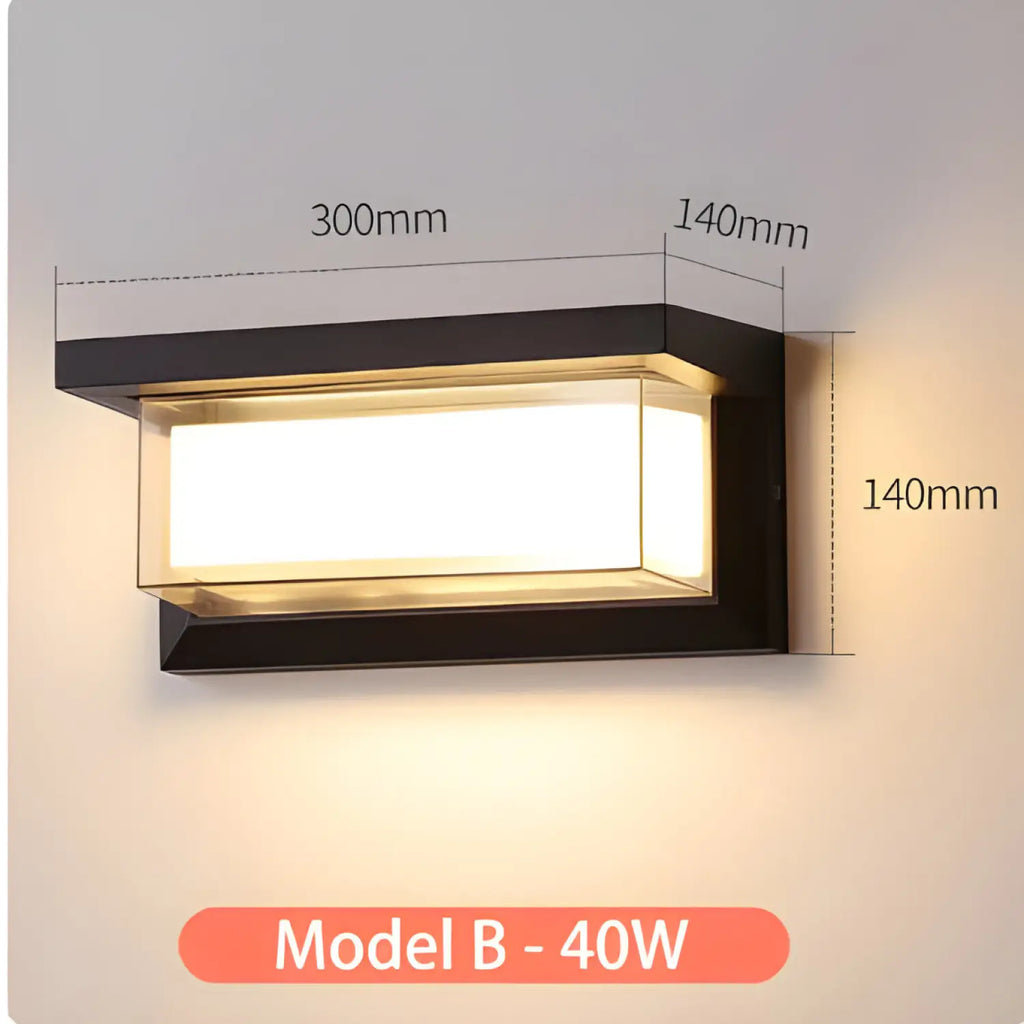 Outdoor LED Wall Light – Optional PIR Motion Sensor, IP65