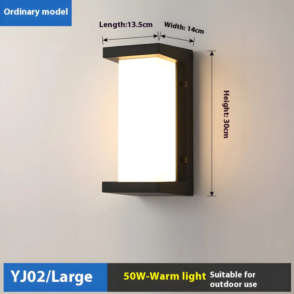 Outdoor LED Wall Light – Optional PIR Motion Sensor, IP65