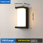 Outdoor LED Wall Light – Optional PIR Motion Sensor, IP65