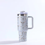 Stainless Steel Straw Tumbler