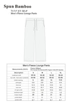Men’s Bamboo Viscose Fleece Lounge Pants