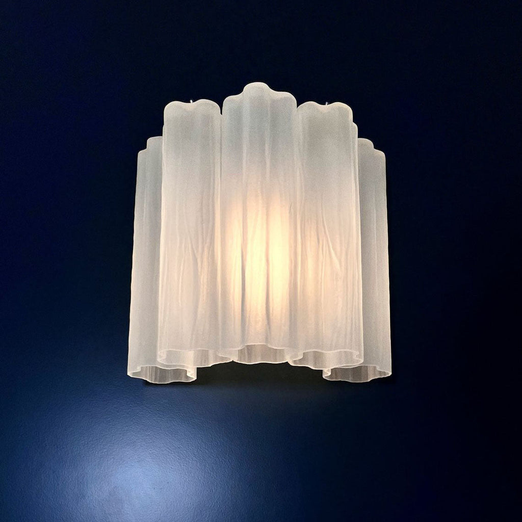 Murano Glass Tube Wall Sconce – Handcrafted Decorative Glass