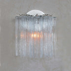 Murano Glass Tube Wall Sconce – Handcrafted Decorative Glass