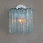 Murano Glass Tube Wall Sconce – Handcrafted Decorative Glass