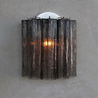 Murano Glass Tube Wall Sconce – Handcrafted Decorative Glass