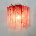 Murano Glass Tube Wall Sconce – Handcrafted Decorative Glass