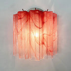 Murano Glass Tube Wall Sconce – Handcrafted Decorative Glass