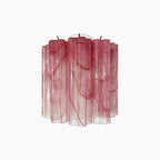 Murano Glass Tube Wall Sconce – Handcrafted Decorative Glass