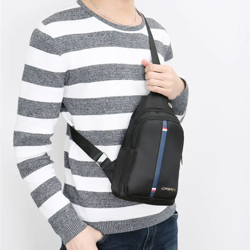 Waterproof Nylon Crossbody Chest Bag
