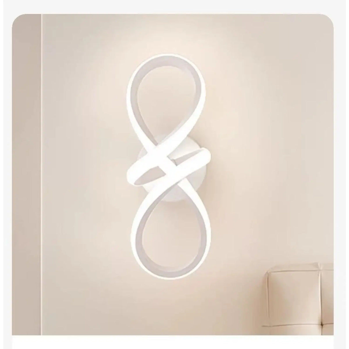 Nordic LED Wall Lamp – Modern Minimalist Bedside Light