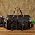 Crazy Horse Leather Tote Handbag