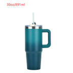 Stainless Steel Vacuum Insulated Tumbler with Lid & Straw