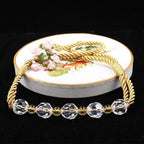 Pearl & Crystal Magnetic Curtain Tieback – Color Options