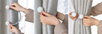 Pearl Magnetic Curtain Tieback – Color Options