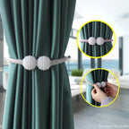 Pearl Magnetic Curtain Tieback – Color Options
