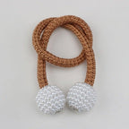 Pearl Magnetic Curtain Tieback – Color Options