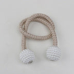 Pearl Magnetic Curtain Tieback – Color Options