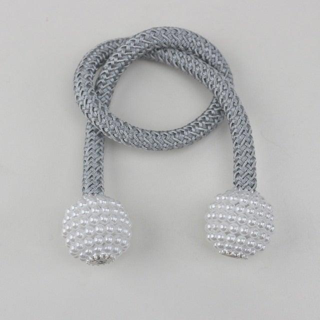 Pearl Magnetic Curtain Tieback – Color Options
