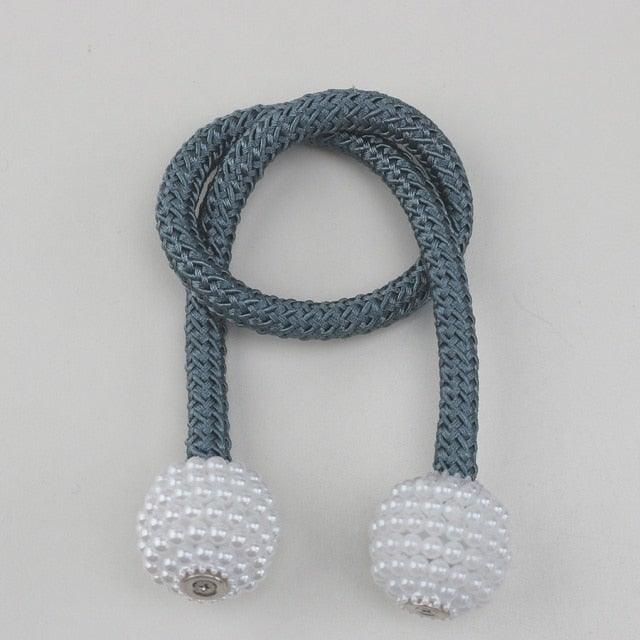 Pearl Magnetic Curtain Tieback – Color Options