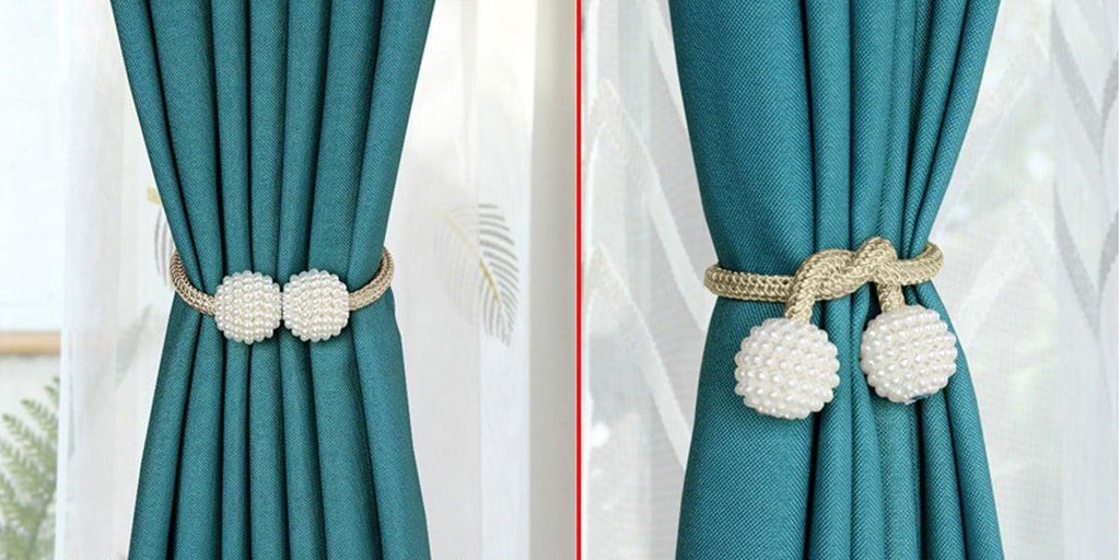 Pearl Magnetic Curtain Tieback – Color Options