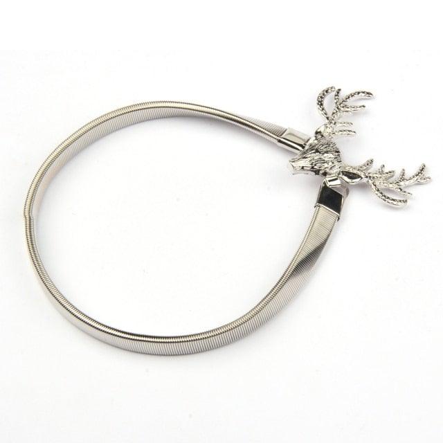 Stretchable Metal Curtain Tieback – Feather & Deer Styles