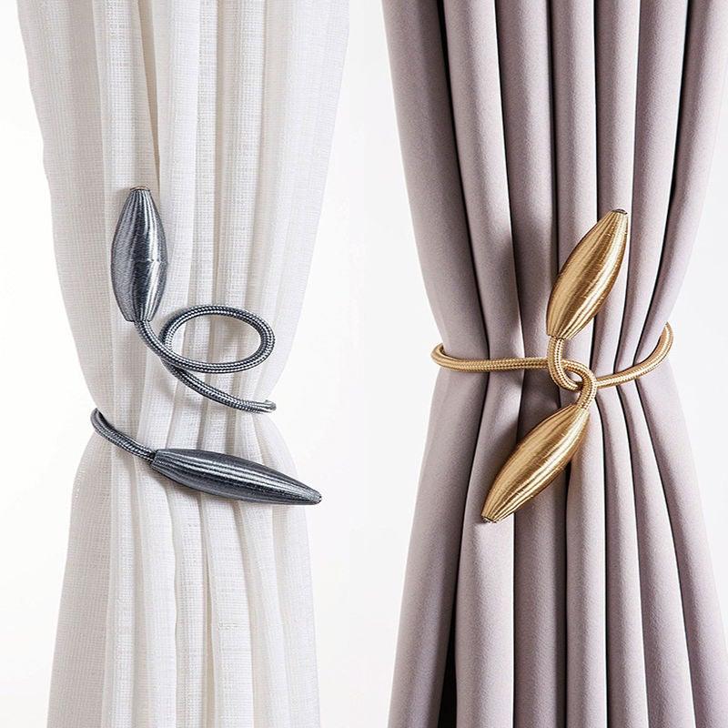 Decorative Twist Curtain Tiebacks – Color Options