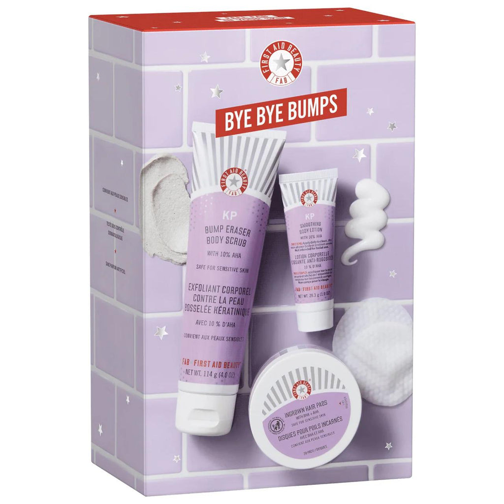 First Aid Beauty Bye Bye Bumps Body Exfoliating Set