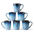 6-Piece Ceramic Coffee Mug Set – Monito (14 oz)