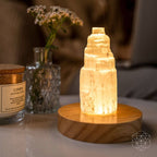 Selenite Cleansing Lamp – Natural Crystal Ambient Light