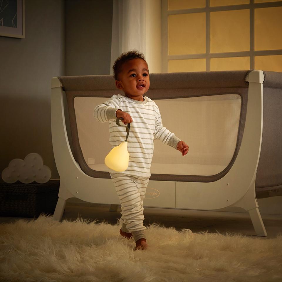 Shnuggle Moonlight Portable Night Light – Baby & Toddler Bedside Lamp