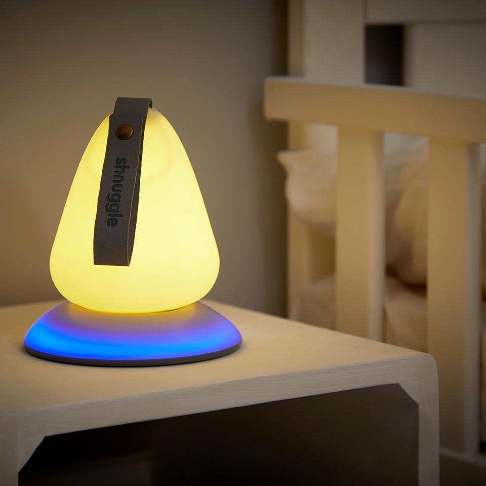 Shnuggle Moonlight Portable Night Light – Baby & Toddler Bedside Lamp