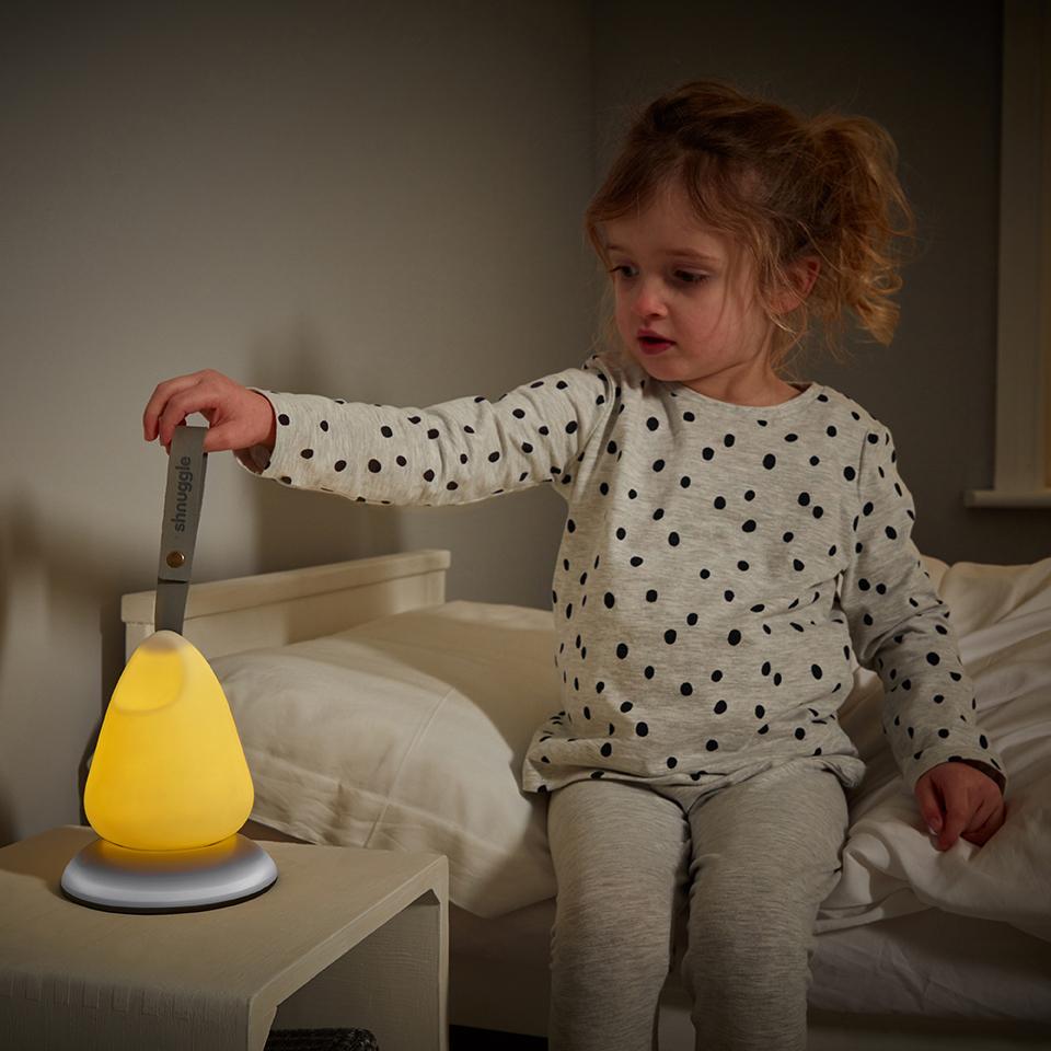 Shnuggle Moonlight Portable Night Light – Baby & Toddler Bedside Lamp