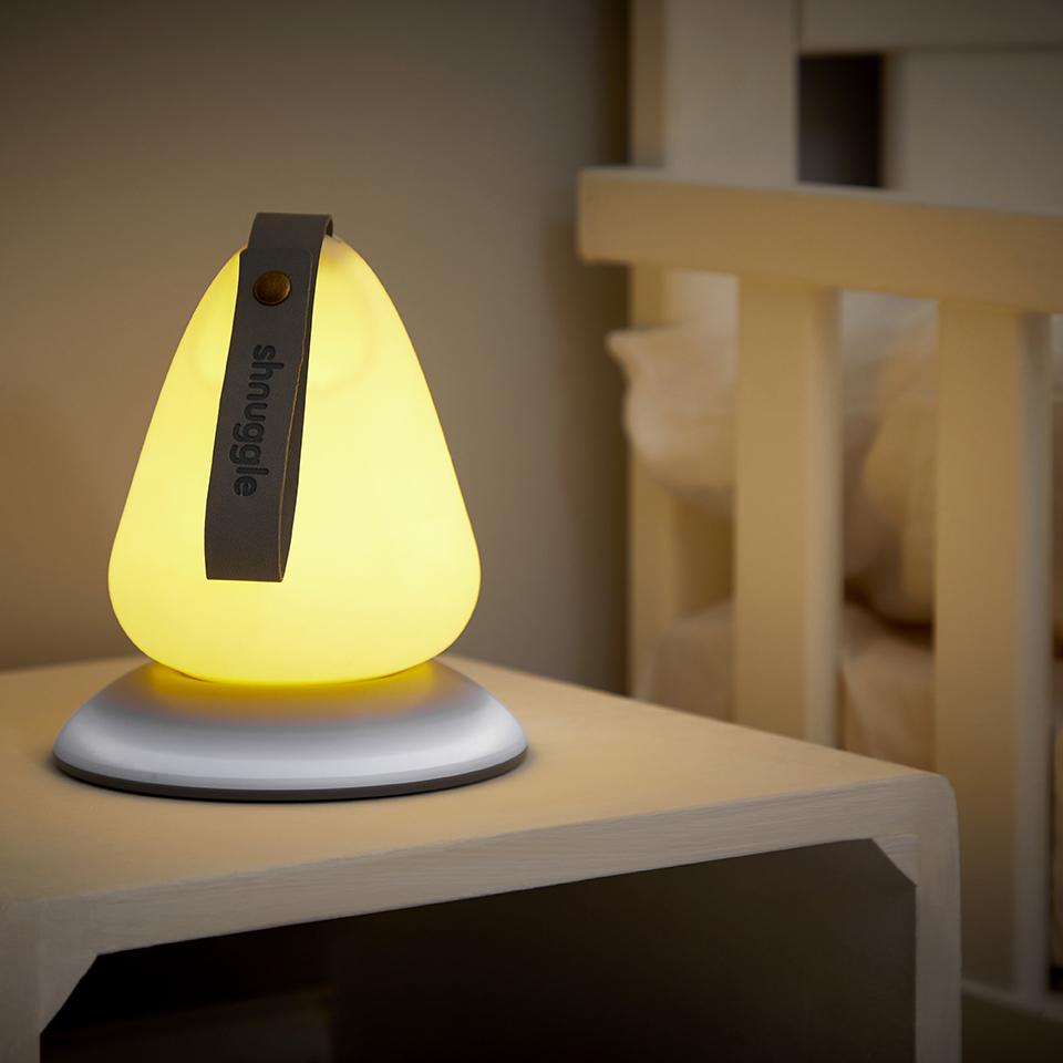 Shnuggle Moonlight Portable Night Light – Baby & Toddler Bedside Lamp
