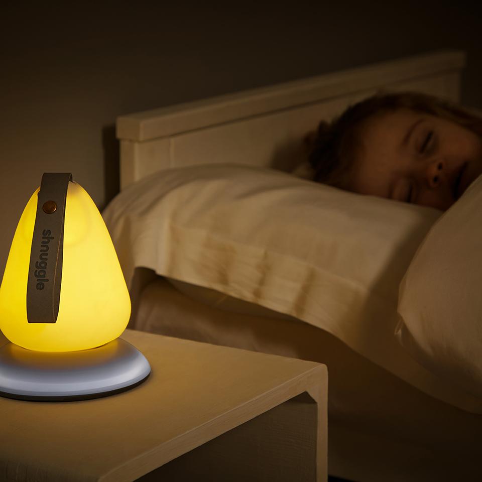 Shnuggle Moonlight Portable Night Light – Baby & Toddler Bedside Lamp