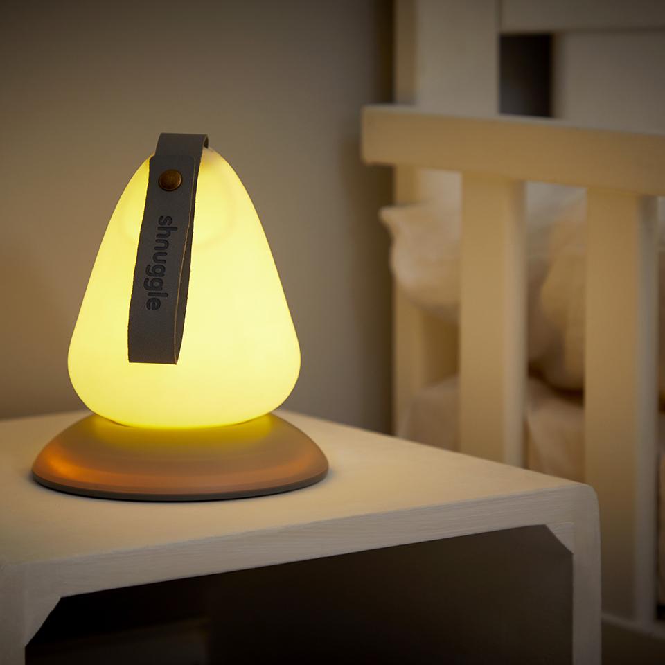 Shnuggle Moonlight Portable Night Light – Baby & Toddler Bedside Lamp