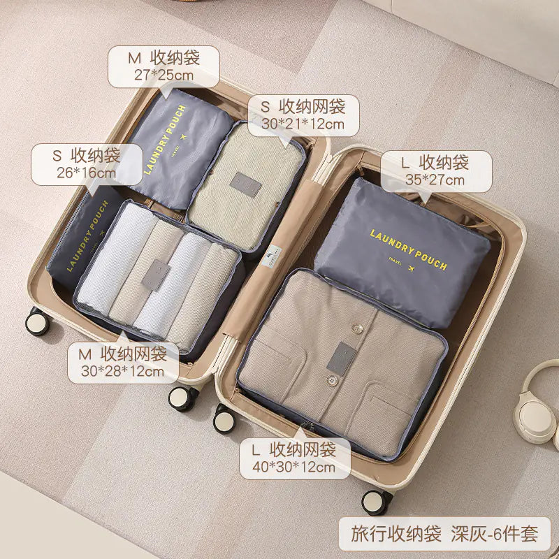 Travel Packing Cubes Set – 7 Piece