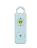 Rechargeable Personal Safety Alarm Keychain with SOS Light