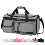 Travel Weekender Duffle Bag with Shoe Compartment & Wet/Dry Pocket – Maxtop